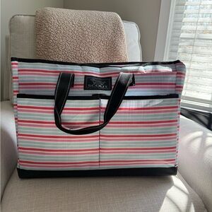 Striped Tote Bag